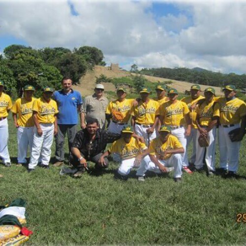 Sponsor Of A Local Baseball Team From El Jícaro.