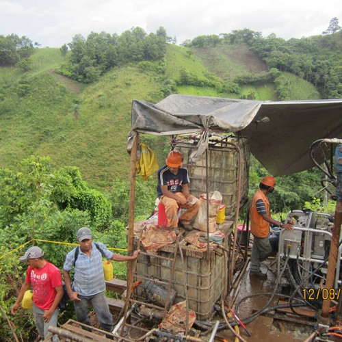 Drilling Program at Intermediate Area